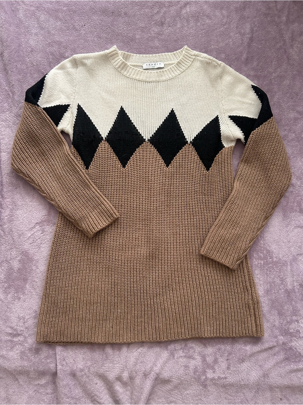 Sandro Paris Diamond Sweater - Women